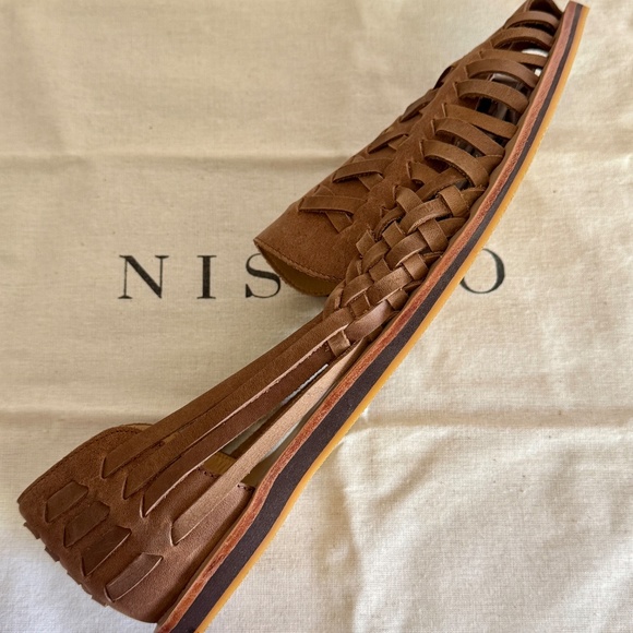 Nisolo Men’s Brown Woven Slip-On Huarache main image 6